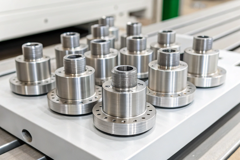 Pistons crafted with exact dimensions, high-quality CNC machining for automotive use