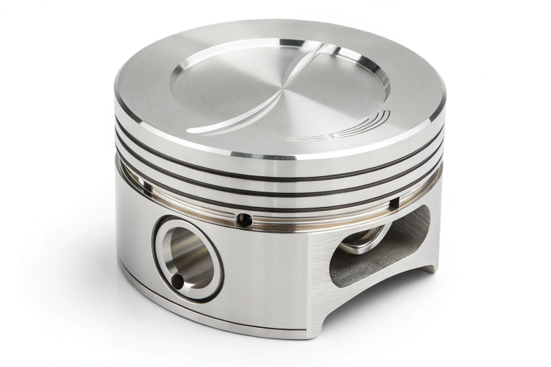 High-precision CNC machined piston, perfect for automotive applications