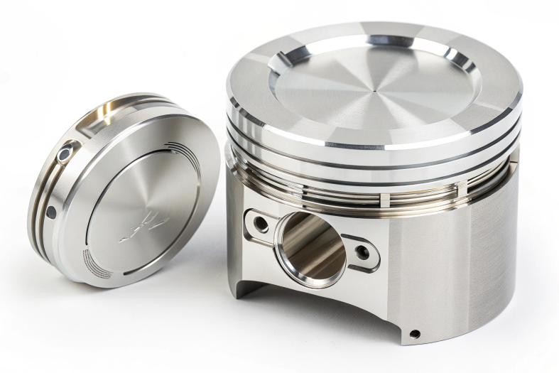 CNC-machined components, demonstrating high precision machining for various industries