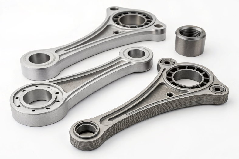 High-precision CNC machined gears and shafts for industrial applications