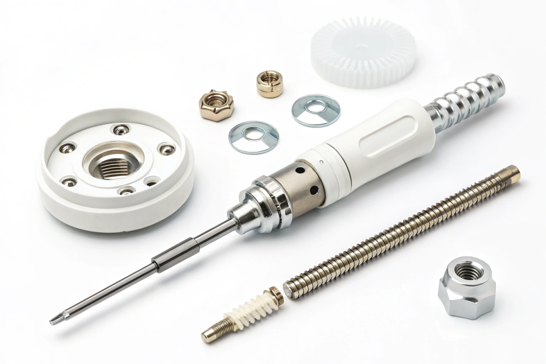 Custom black anodized CNC machined parts with intricate designs and durability