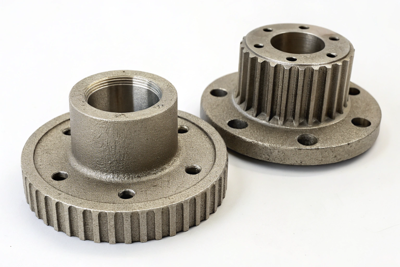 Precision gear flanges made of cast steel for machinery