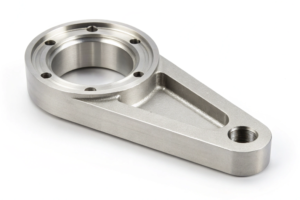 High-strength machined lever component for mechanical systems