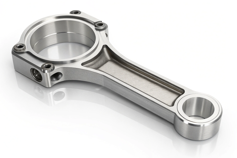 Custom connecting rod part, precision engineered for strength and durability