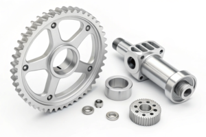Gear assembly components, crafted with precision CNC machining techniques