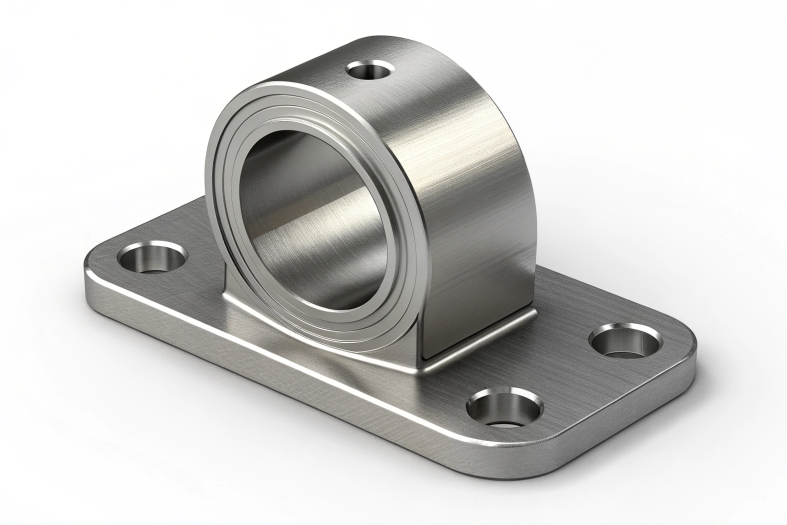 CNC mounting bracket, engineered for durability and precision fit