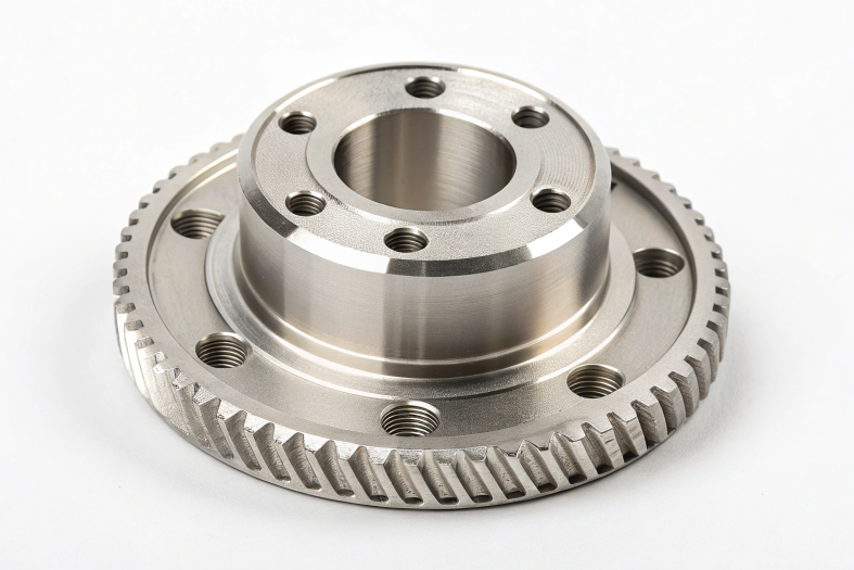 Threaded flange component designed for high-precision connectivity
