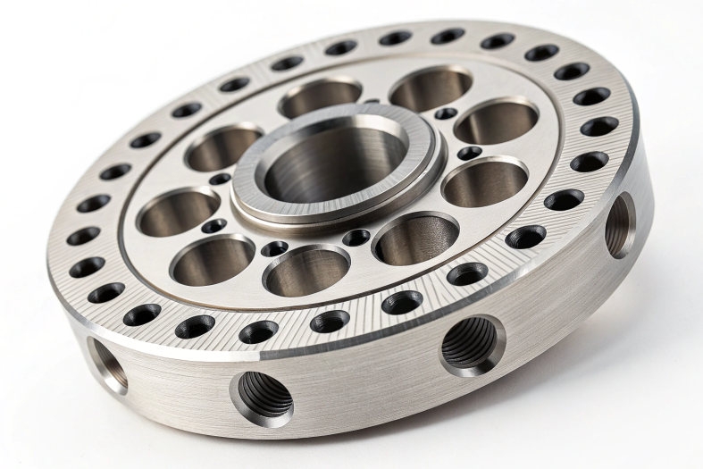 Compact anvil block, CNC-machined for durability