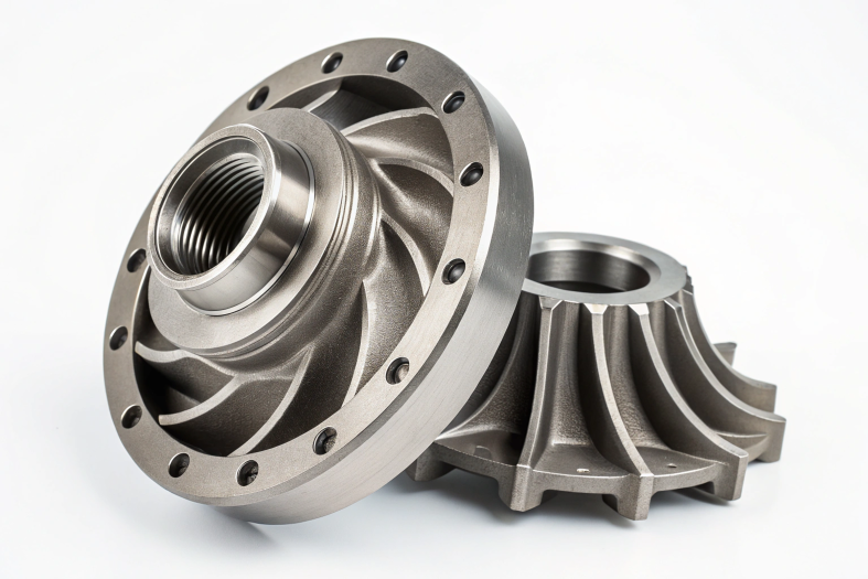Custom impeller with high-precision CNC machining