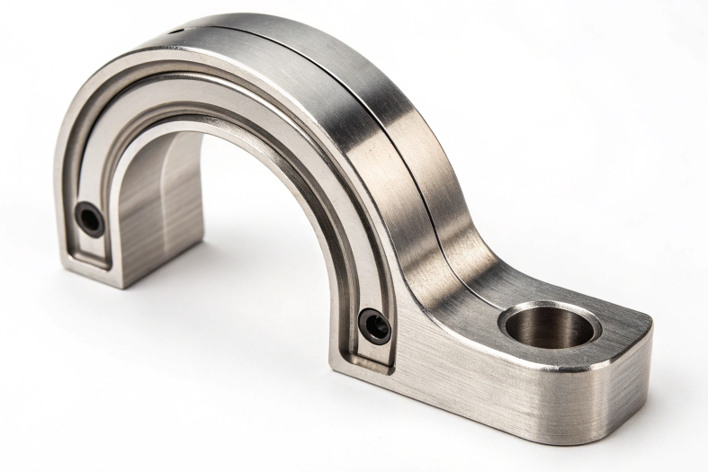 Precision machined bracket, ideal for heavy-duty applications