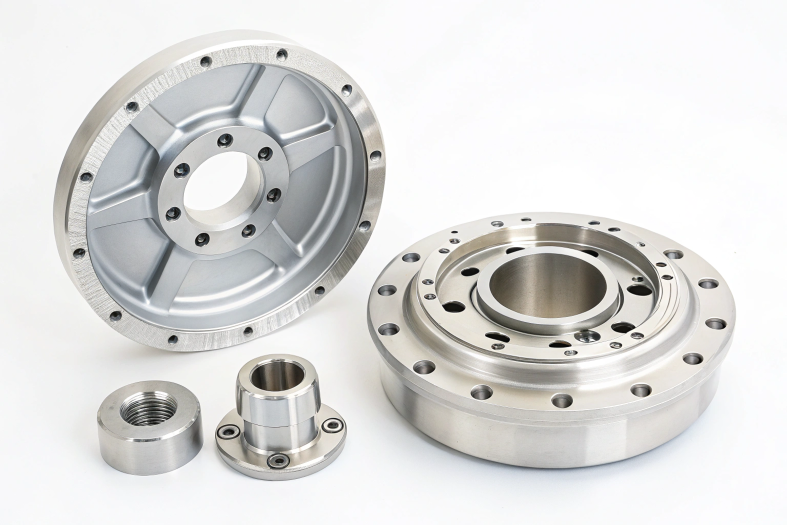 CNC machined high-precision automotive interior parts with complex geometry