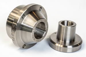 Forged products after precision CNC machining, smooth finish visible
